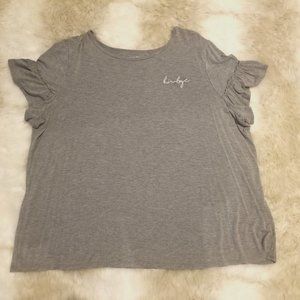 Lane Bryant "Hi...Bye" Top